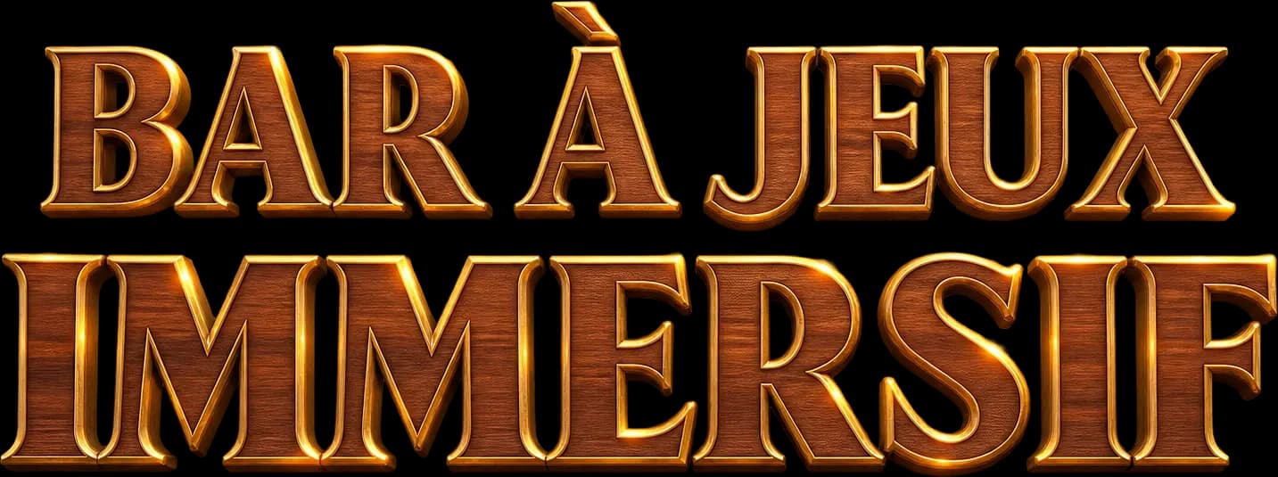 Bar à jeux immersif